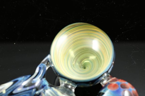 Mini Heady vortex marble By Dave Eckhart 3″