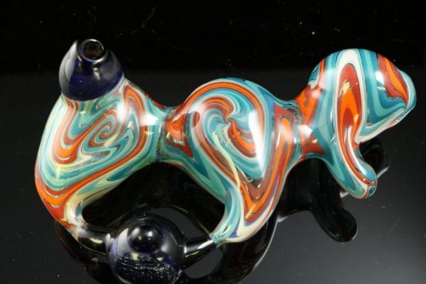 Mini Headie w Galaxy Marble By Dave Eckhart 4.5″