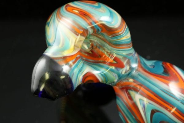 Mini Headie w Galaxy Marble By Dave Eckhart 4.5″