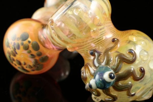 Dave Eckhart Octopus Mushroom Pipe 6″220