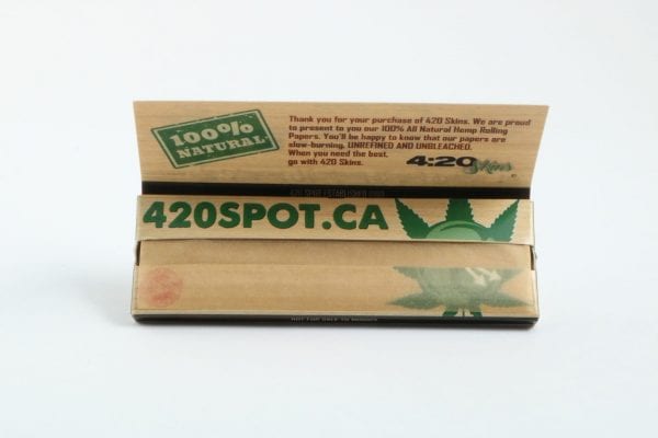 420 Skins 1 1/4 Hemp Rolling Papers