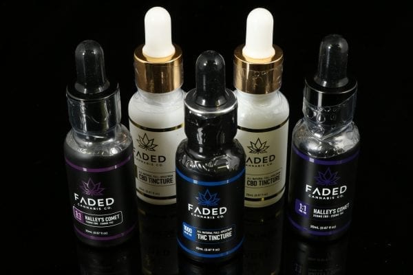 Faded Cannabis Co Tinctures