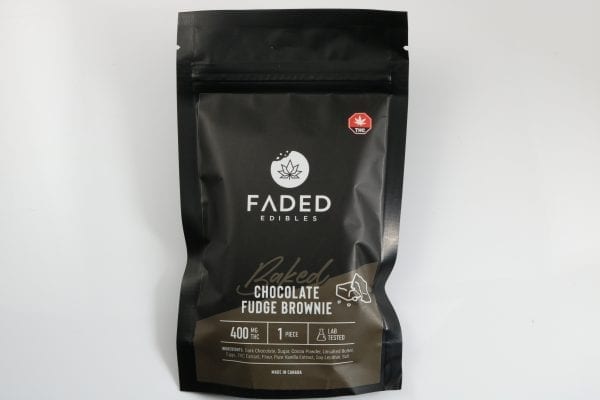 Faded Chocolate Fudge Brownie 400mg
