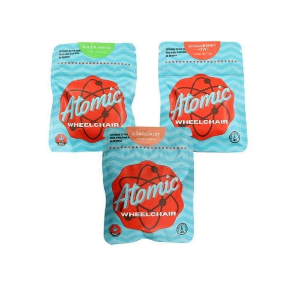 Atomic Wheelchair – 1000mg THC Vegan Gummy