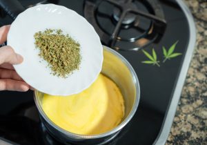 cannabutter - weed flower dried cooking