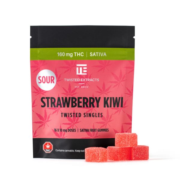 Sour Twisted Singles 160 mg